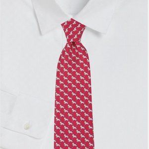 Salvatore Ferragamo Silk Tie with COA ! Certified Authentic !